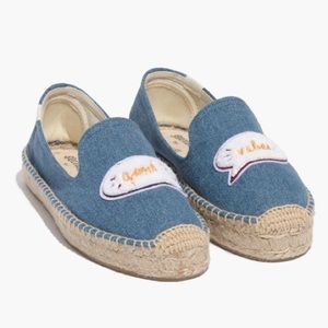 Madewell x Soludos Good Vibes Smoking Slippers